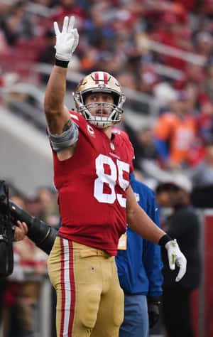 San Francisco 49ers Tight End George Kittle Wallpaper