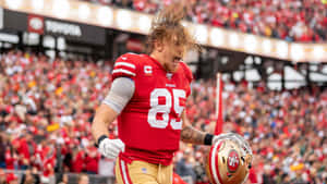 San Francisco 49ers Tight End George Kittle Wallpaper