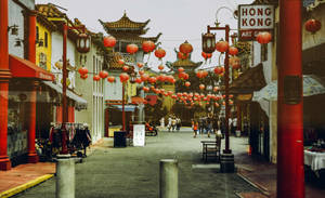 San Francisco Chinatown Wallpaper