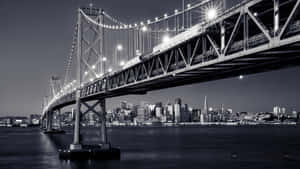 San Francisco City Black And White Wallpaper