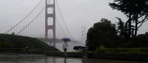 San Francisco Golden Gate Black And White Wallpaper