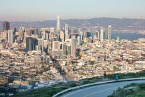 San Francisco Skyline Viewfrom Twin Peaks Wallpaper