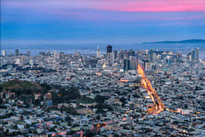 San Francisco Twilight Cityscape Wallpaper