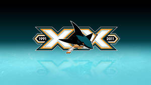 San Jose Sharks Double X Wallpaper