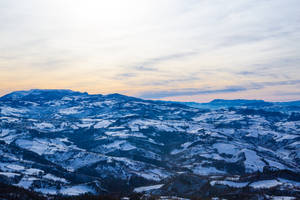 San Marino Apennines Mountain Range Wallpaper