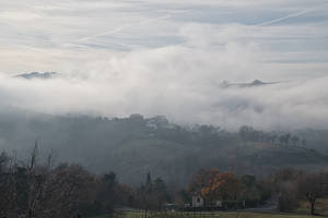 San Marino Serravalle Town Wallpaper