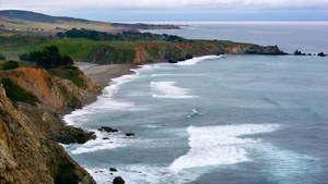 San Simeon Cliffs Wallpaper