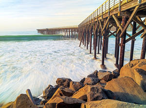 San Simeon Water Wallpaper