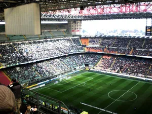 San Siro Stadium Crowd View Wallpaper