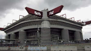 San Siro Stadium Exterior View Wallpaper