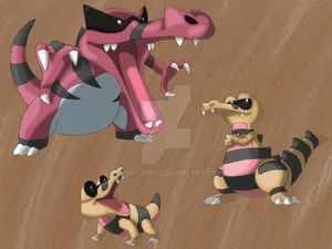 Sandile Evolutionary Line With Brown Backdrop Wallpaper