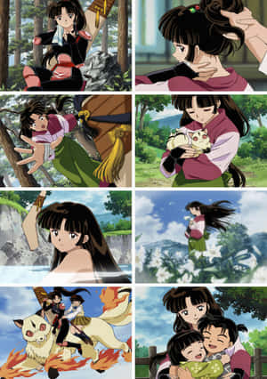 Sango, The Radiant Goddess Of Thunder And Lightning Wallpaper