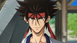 Sanosuke Sagara Anime Portrait Wallpaper