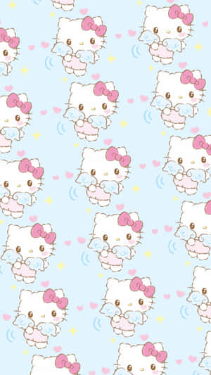 Sanrio Character Pattern Wallpaper Wallpaper