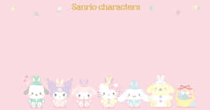 Sanrio Characters Pastel Aesthetic Wallpaper