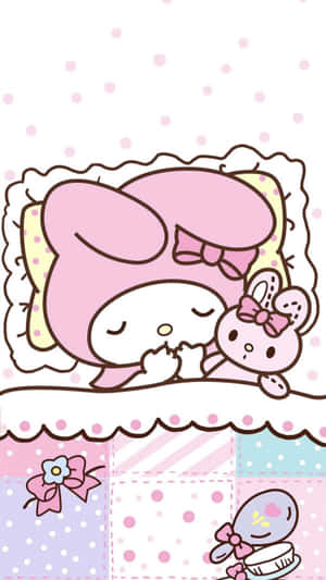 Sanrio Characters Sleeping Cute Aesthetic Wallpaper