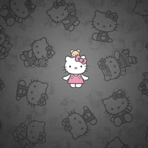 Sanrio Pfp Black And Pink Aesthetic Wallpaper