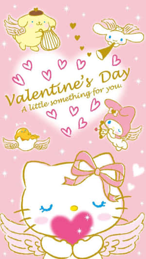 Sanrio Valentines Day Celebration Wallpaper