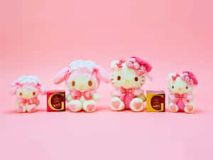 Sanrio Valentines Plush Collection Wallpaper