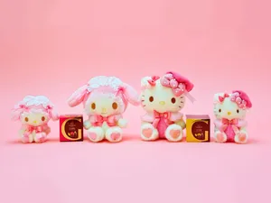 Sanrio Valentines Plush Collection Wallpaper