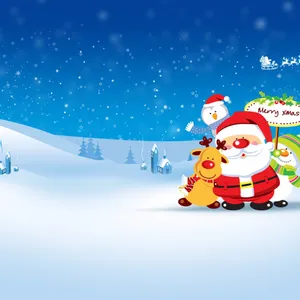 Santa Claus 4k Cartoon Wallpaper