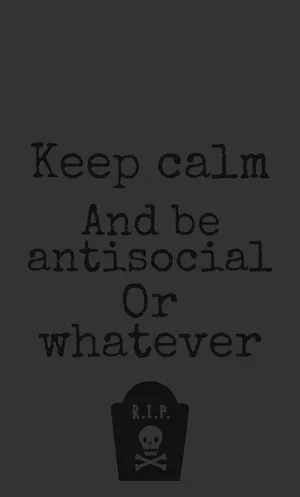 Sarcastic Keep Calm Phone Wallpaper