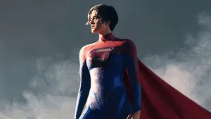 Sasha Calle Supergirl Costume Reveal Wallpaper