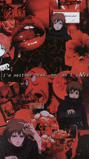 Sasori Red Aesthetic Wallpaper