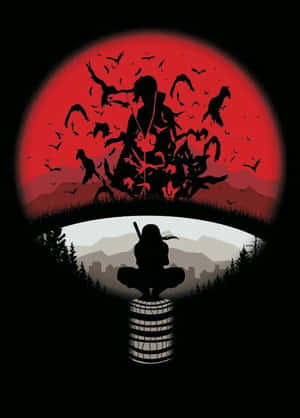 Sasuke And Itachi Silhouette Wallpaper