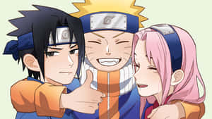 Sasuke And Sakura From Naruto Unite. Wallpaper