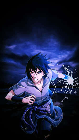 Sasuke Chidori Power Up Wallpaper