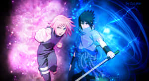 Sasuke & Sakura, Reunited Wallpaper