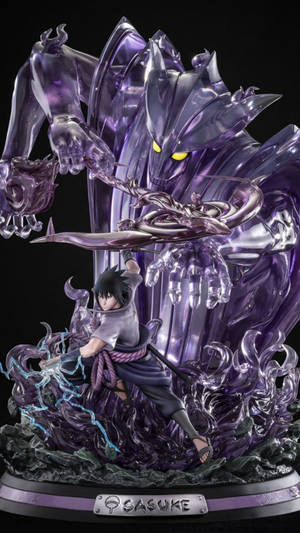 Sasuke Susanoo Action Figure Wallpaper