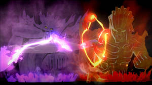 Sasuke Susanoo Vs Itachi Susanoo Wallpaper