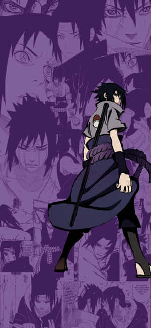 Sasuke Uchiha Anime Collage Wallpaper