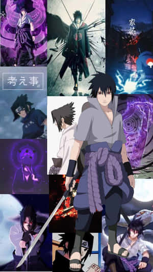 Sasuke Uchiha Collage Wallpaper