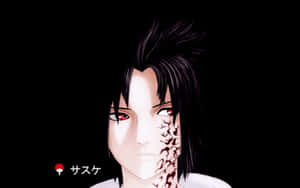 Sasuke Uchiha Unleashing The Cursed Mark Power Wallpaper