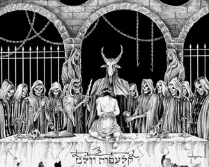 Satanic Gathering Artwork Wallpaper