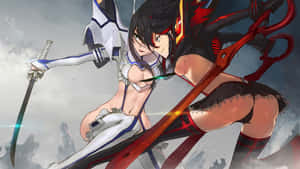 Satsuki Kiryuin, The Ruthless And Powerful Leader Of Honnouji Academy Wallpaper