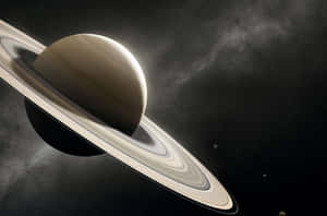 Saturn Rings Stellar Backdrop.jpg Wallpaper