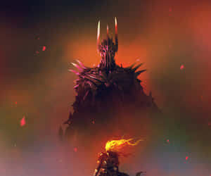 Sauronthe Dark Lord Artwork Wallpaper