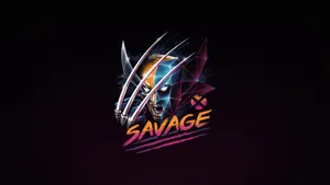 Savage Angry Monster Wallpaper