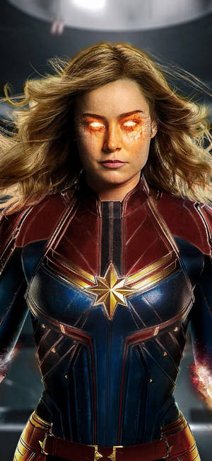 Savage Captain Marvel Iphone Wallpaper