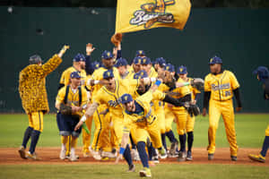 Savannah Bananas Celebrationon Field Wallpaper