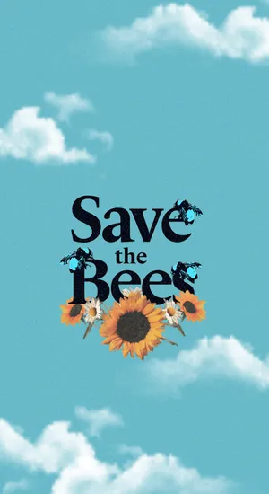 Save The Bees Awareness Wallpaper