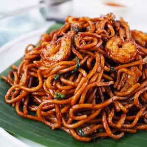 Savor The Taste Of Authentic Hokkien Mee Wallpaper