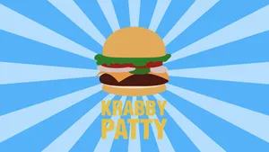 Savory And Delicious Krabby Patty Wallpaper