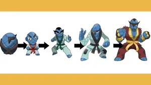 Sawk Evolution Wallpaper