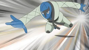 Sawk Fighting Flying Wallpaper