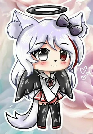 Say Hello To The Gacha Club Girl Wallpaper